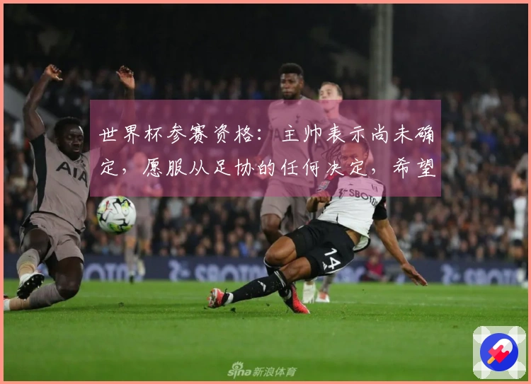 世界杯参赛资格：主帅表示尚未确定，愿服从足协的任何决定，希望尽快明朗
